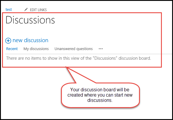 start discussions 6